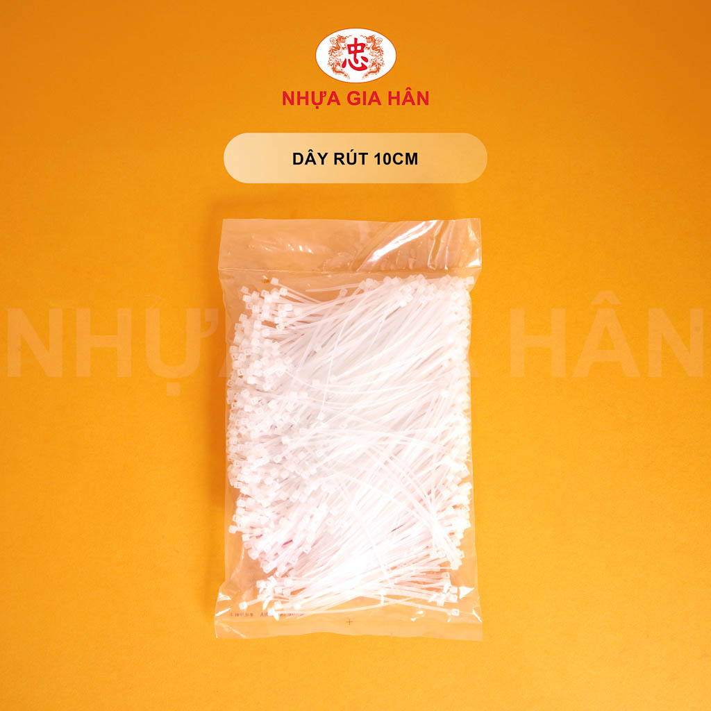 DÂY RÚT NHỰA 3X100 DÂY RÚT NHỰA 3X100 - Ảnh 1